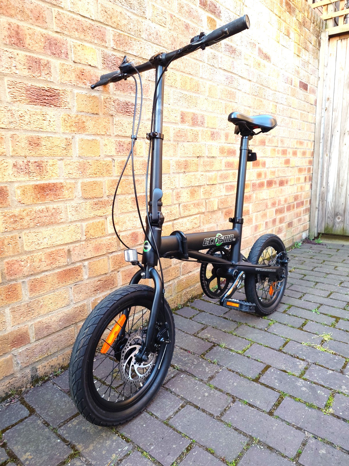 Ecosmo 16" Wheel Lightweight Alloy Folding Bicycle Bike 6 SP,Dual Disc-16AF02BLR