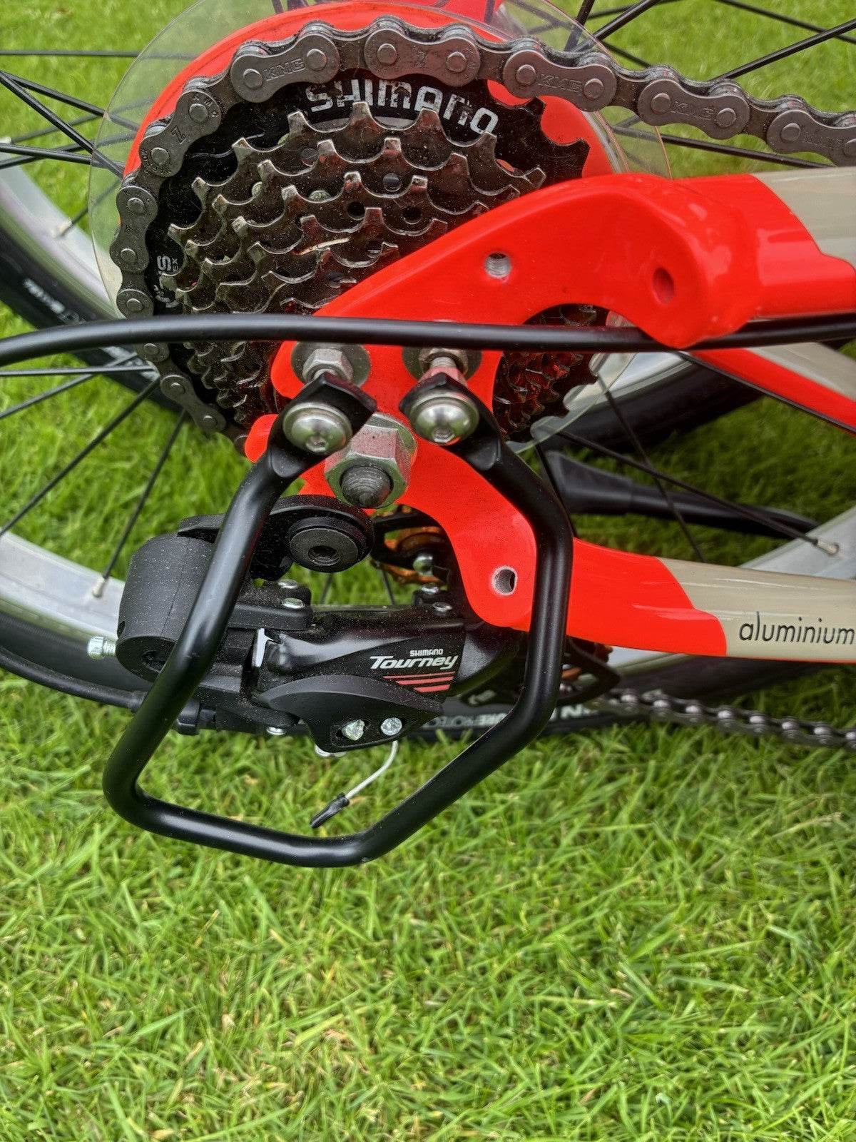 B'TWIN Tilt 500 Folding Bike 20 in Aluminium Red. Also a Cross CRF300.