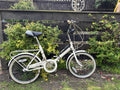 Raleigh Compact Vintage Folding Bike Bicycle Retro Cream White