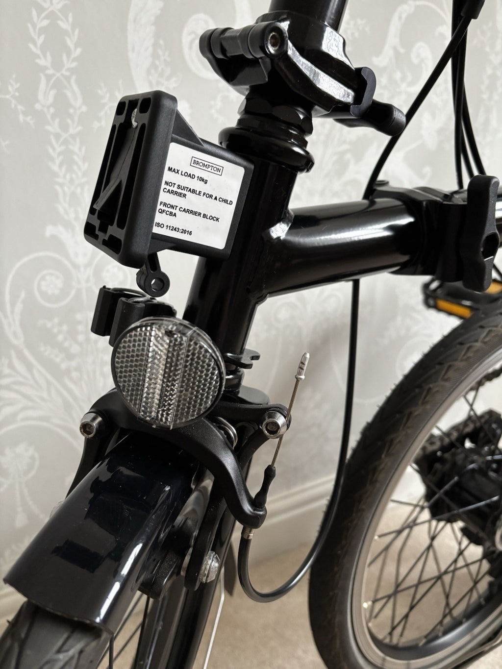2022 Brompton C Line 6 Speed Black Edition Folding bicycle - Test Ridden Only