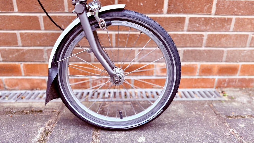 Brompton M6L-X Titanium C Line 6 Speed Very Good Used Condition FREE POSTAGE