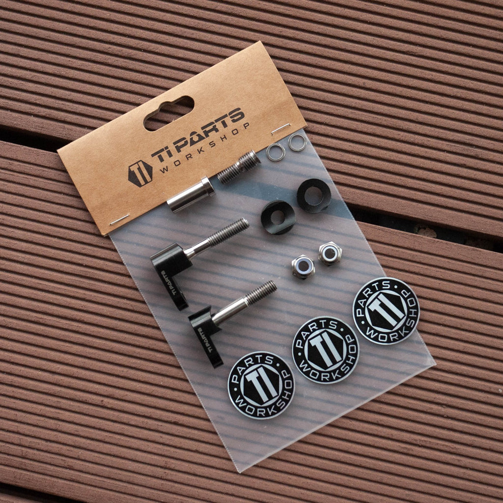 Brompton Bike Ti Parts Workshop Titanium eeBrake Adapter Regular Mount Black