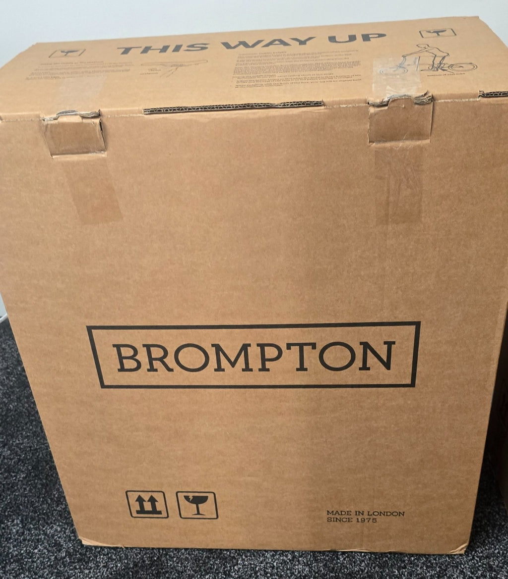 NEW Brompton C Line 12-Speed Folding Bike Mid Bar 2026 in Matt Black