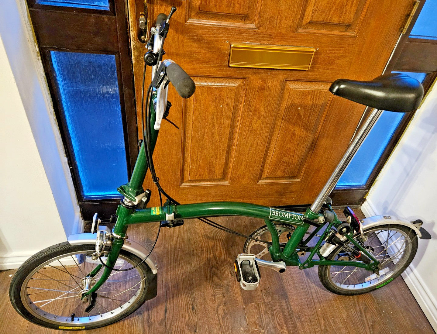 Brompton M3L Green - 2004 Vintage - Sachs 3 Speed