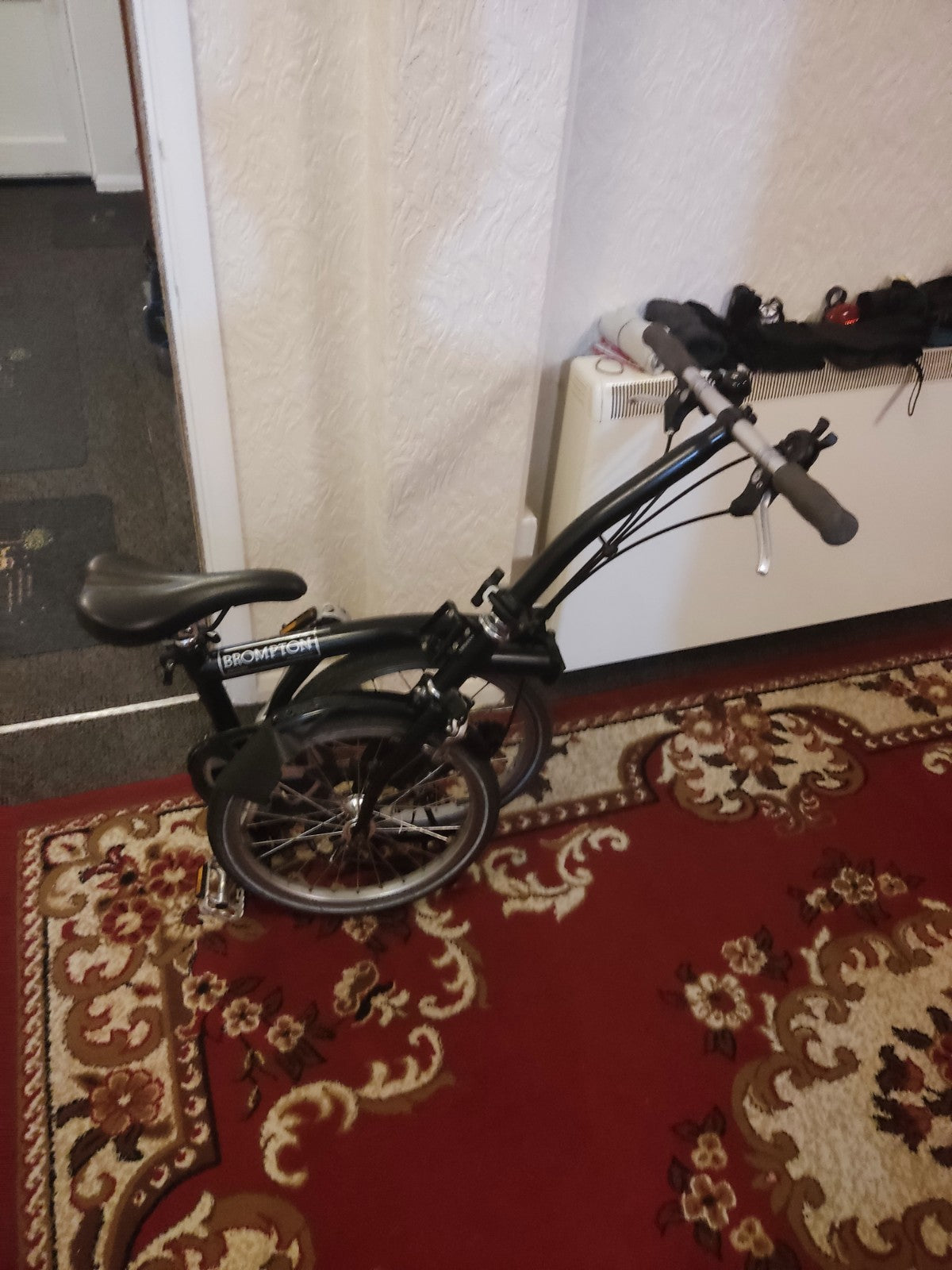 Folding Bikes Brompton 6 Speed Folding Bike Lightweight Aluminum Alloy