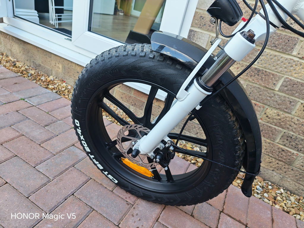 Hygge Vester Foldable Bike Heron White