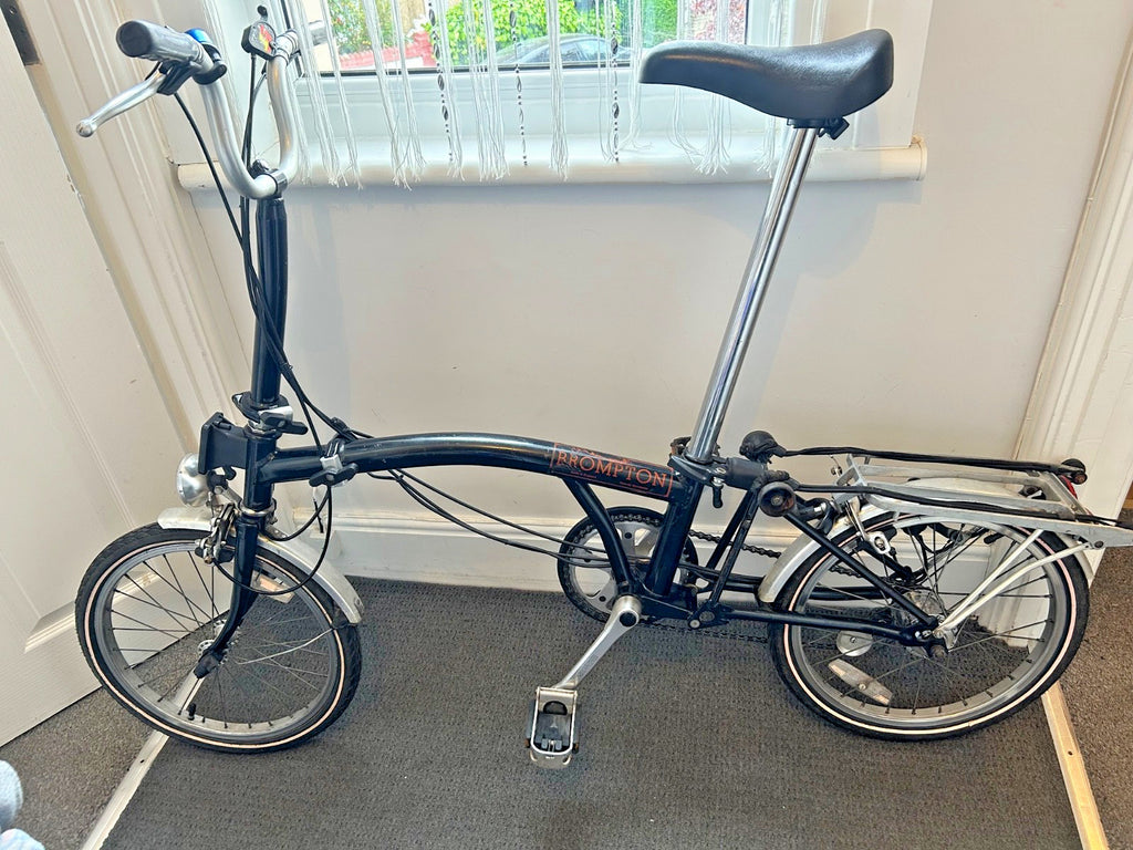 Brompton Folding Bike M3L Black