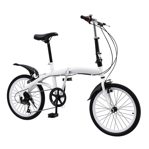 20" Folding Bike Adults Bicycle Lightweight Alloy Bicycle Folding City Bike
