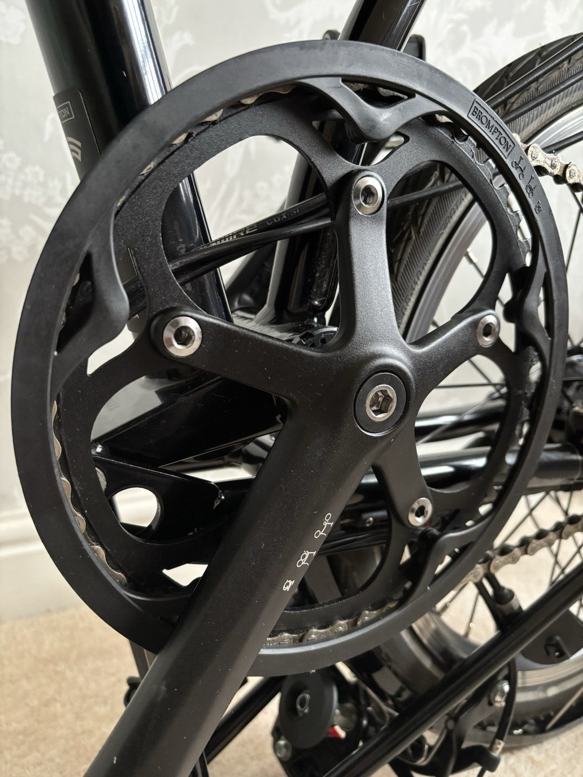 2022 Brompton C Line 6 Speed Black Edition Folding bicycle - Test Ridden Only