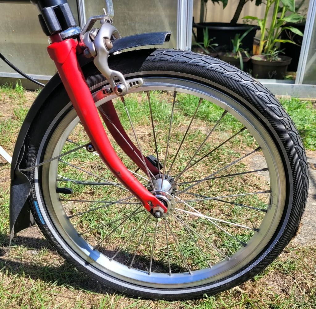 Brompton S3L Folding Bike Sturmey-Archer 5-Speed Hub S-Type Bars Mudguards