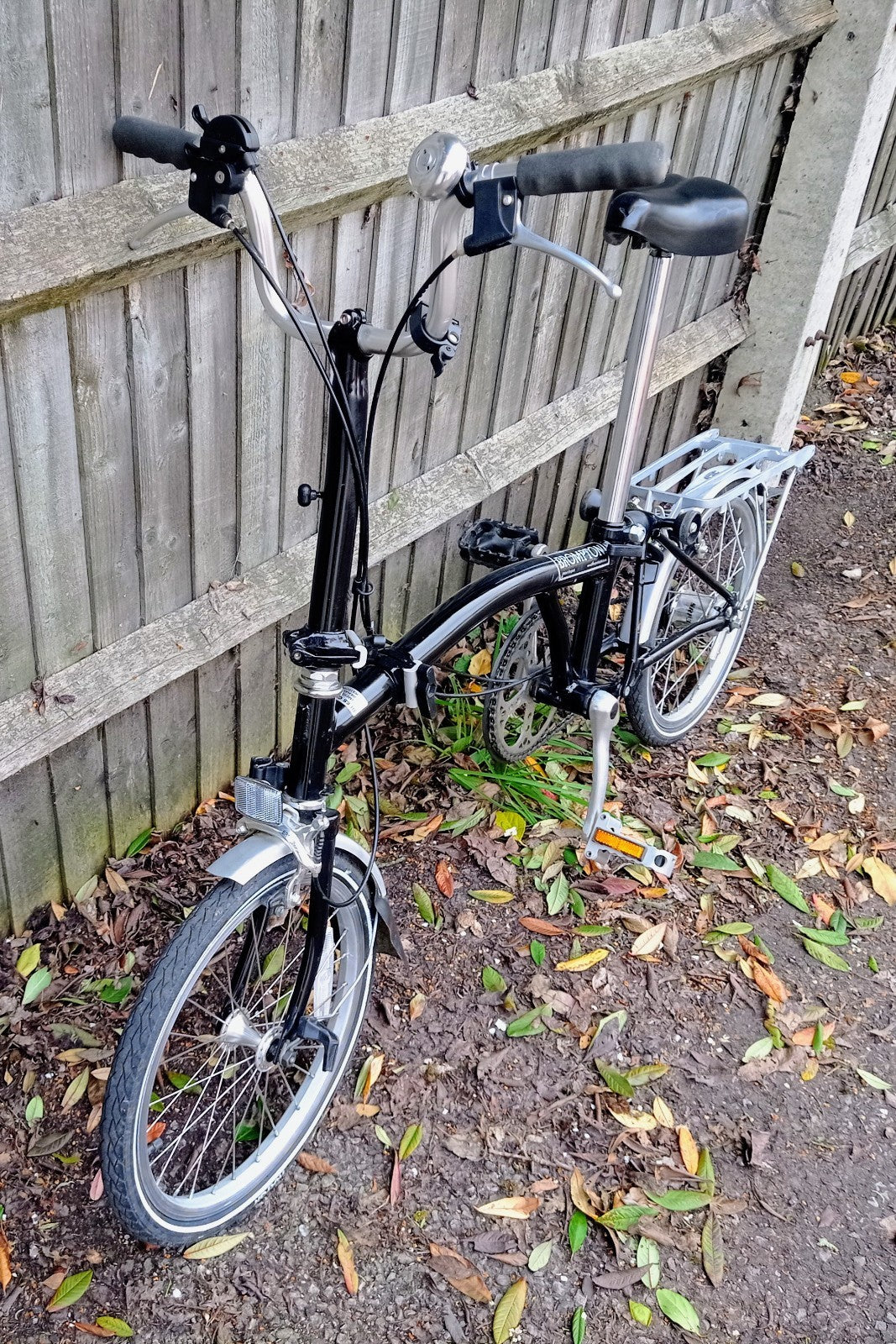 Brompton folding bike 3 speed M3L - black- FREE Delivery to Oxford