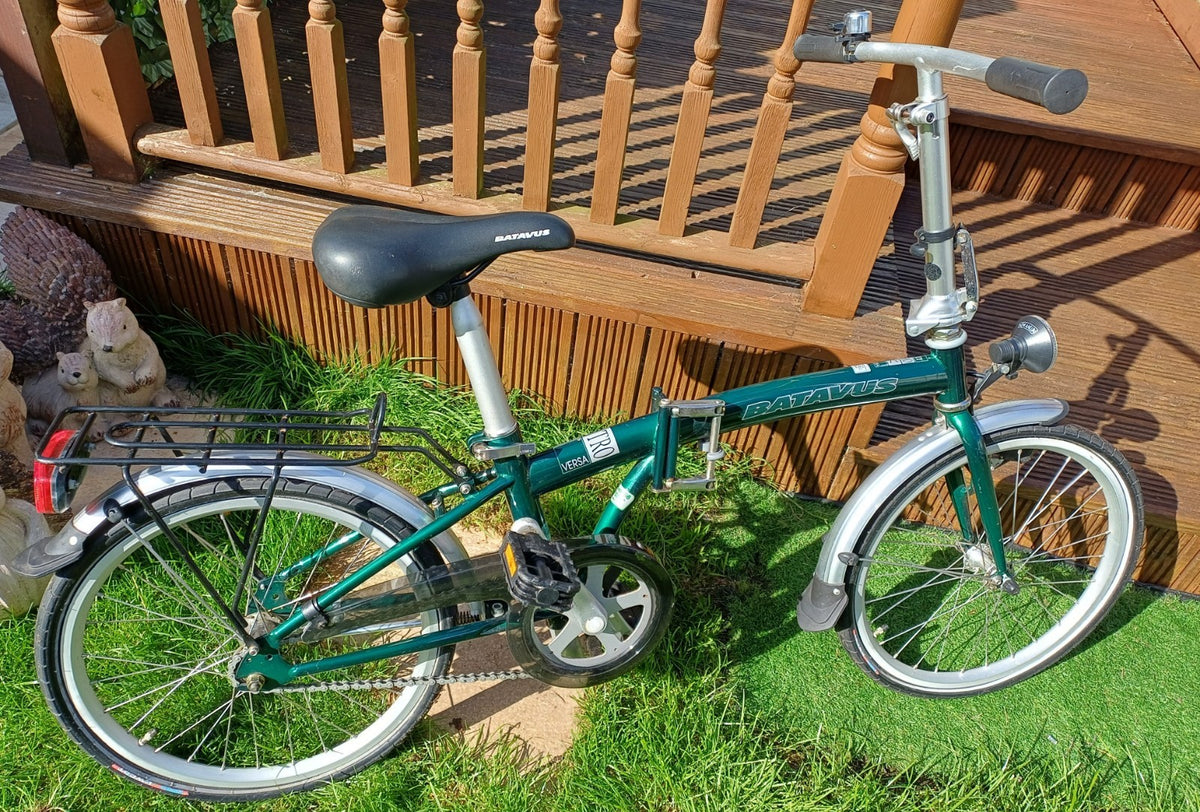 RARE IN UK  DUTCH BATAVUS VICE VERSA FOLDING BIKE  /  CAMPERVAN, COMMUTER CYCLE