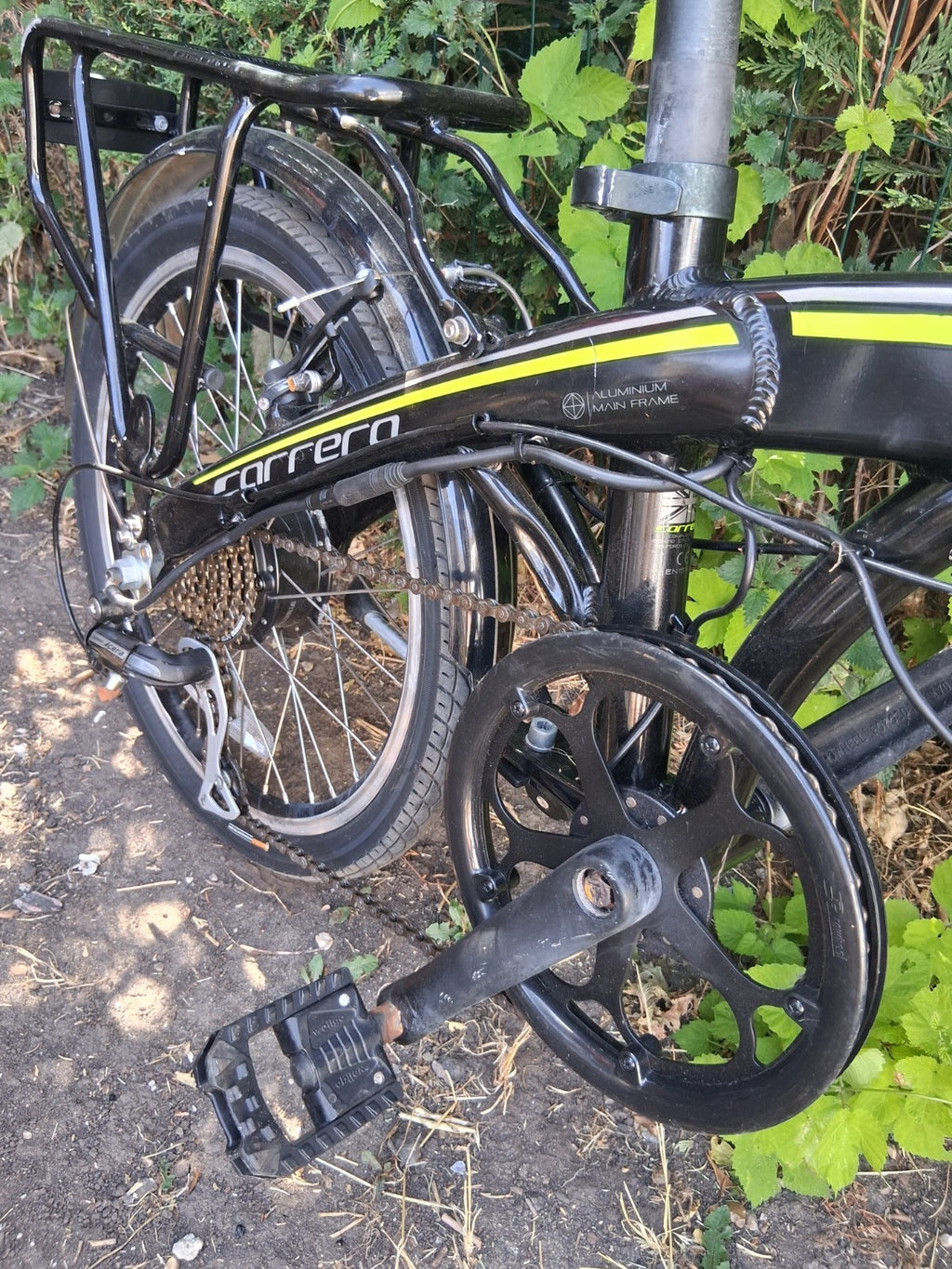 Carrera Crosscity E Folding Bike