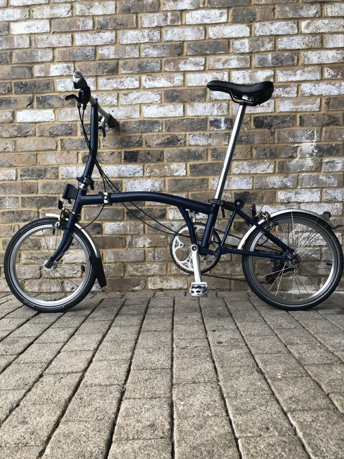Brompton Tempest Blue 2 Speed Low S2L - WORLDWIDE DELIVERY