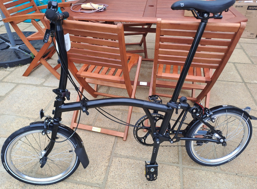 MINT 2015 Brompton S2L Black Edition - Zero Miles