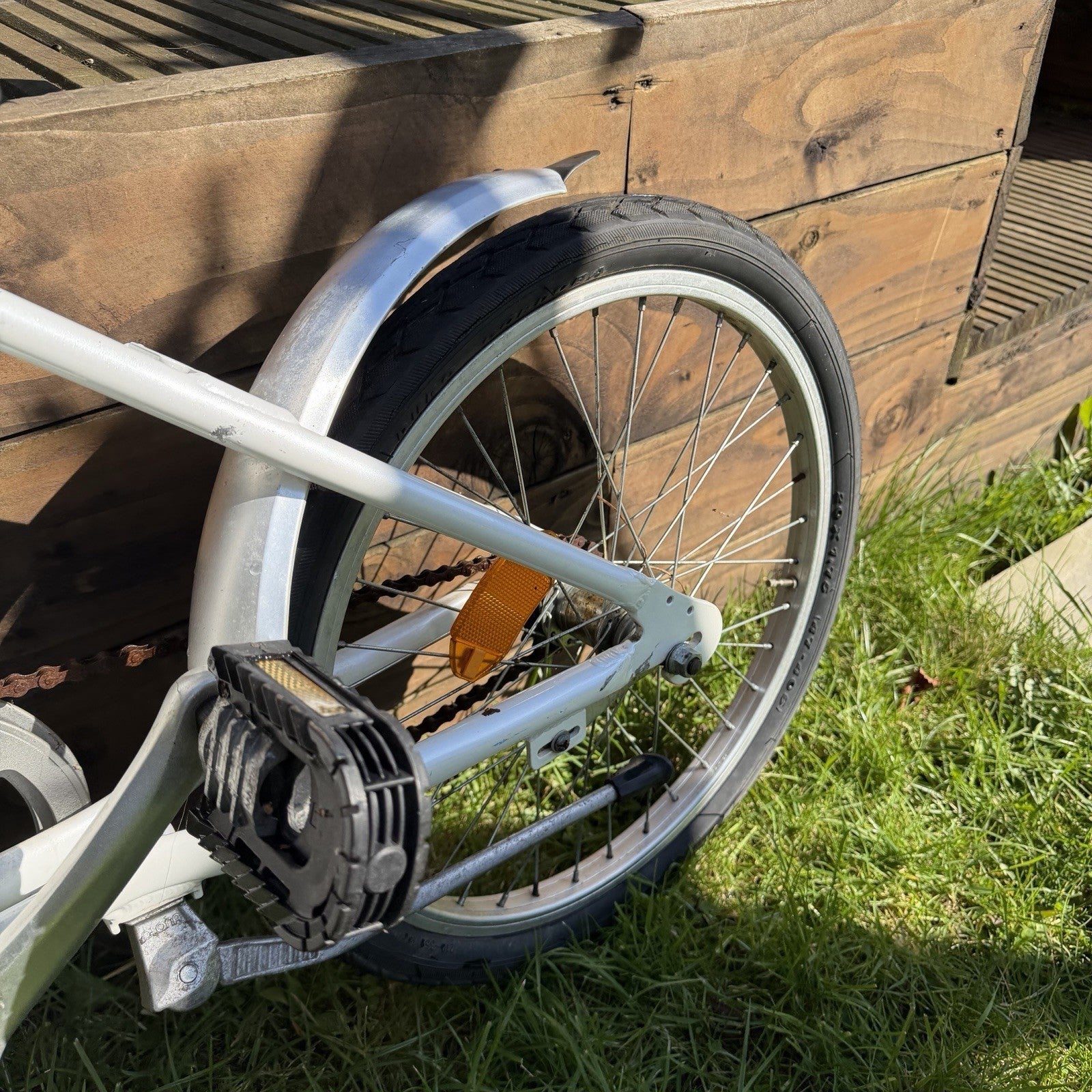FIAT 500 Foldable Bicycle & Carry Bag White