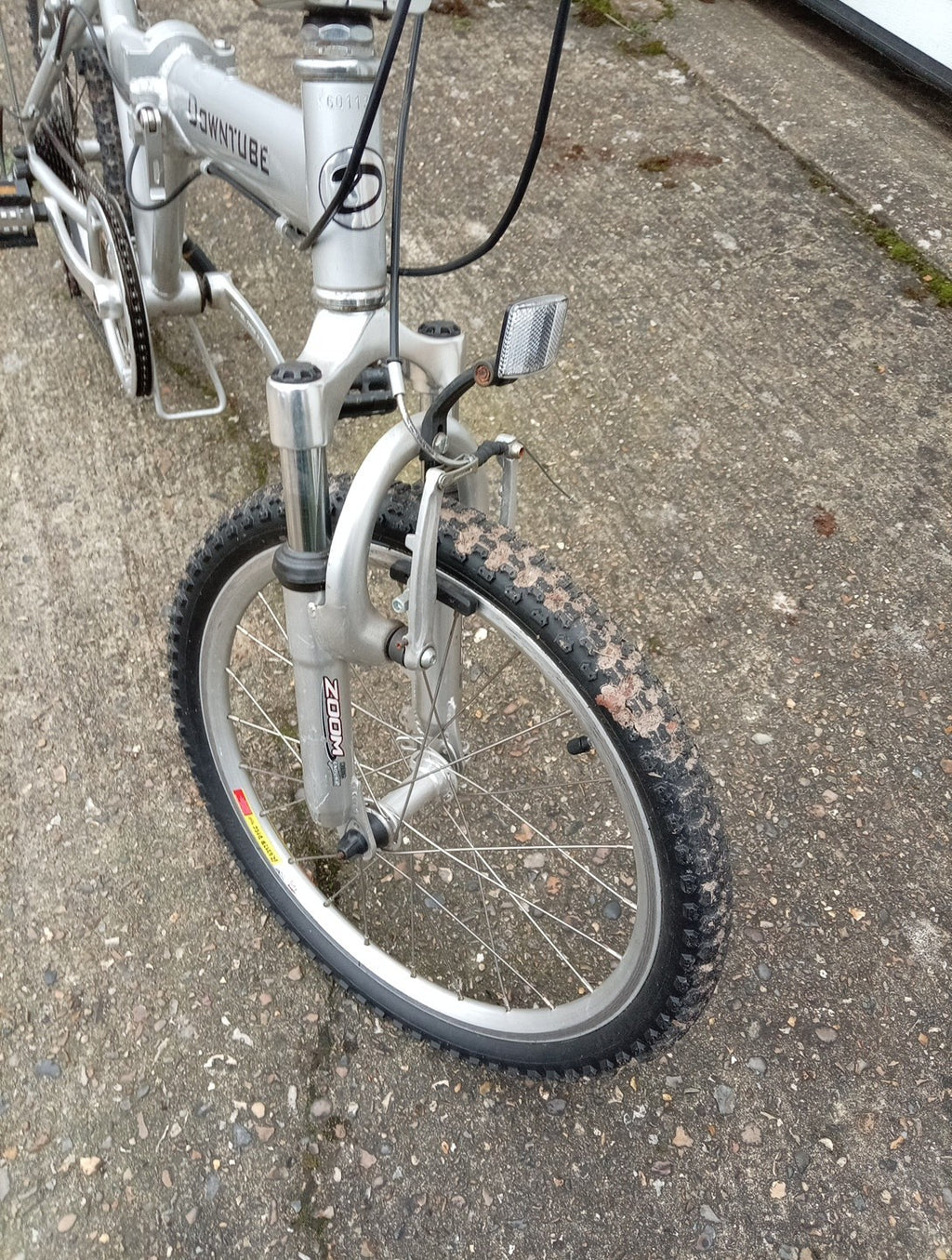 Unisex Folding Bike, Alloy Frame And Rims