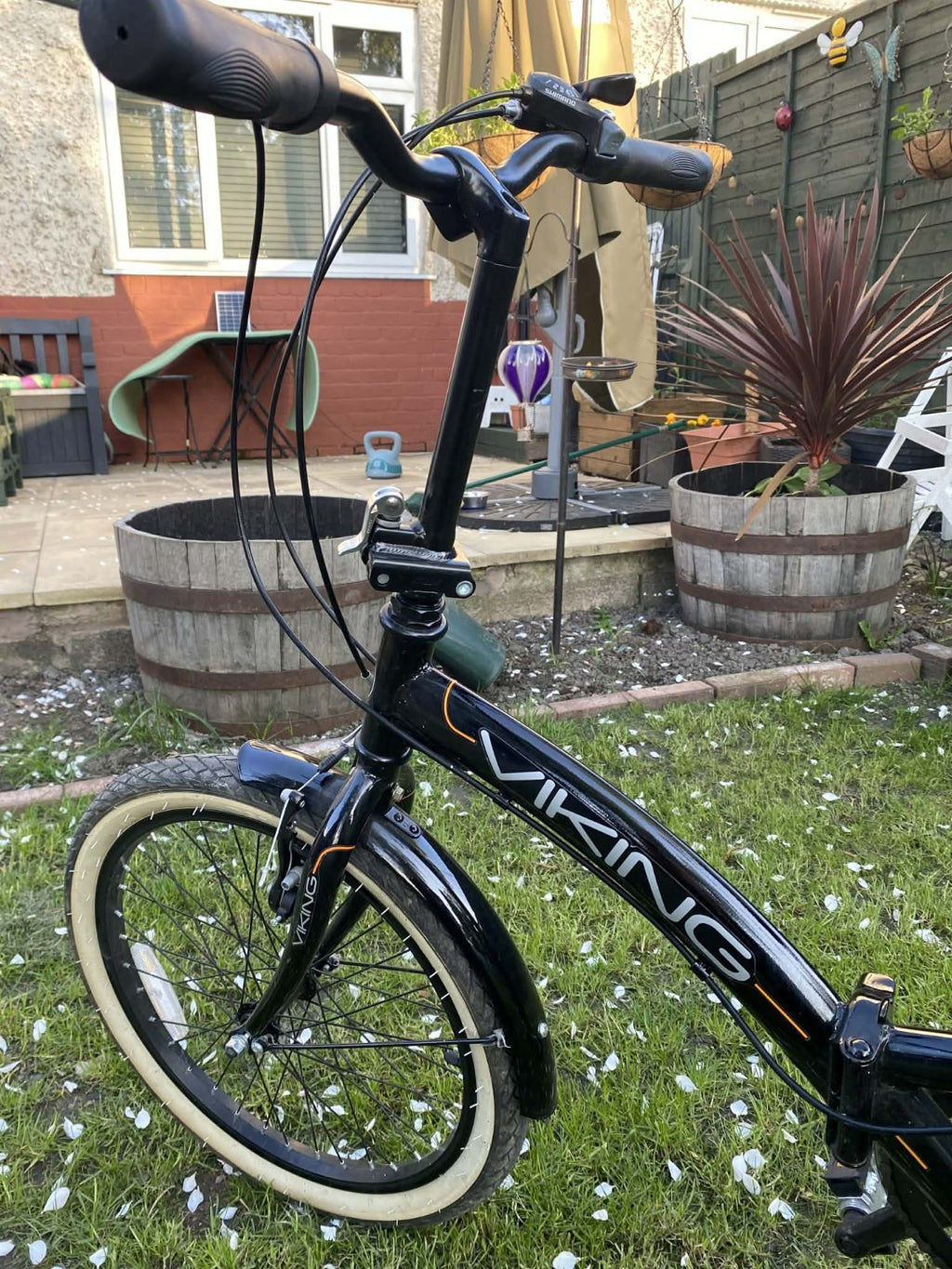 Viking Metropolis Folding Bicycle, Used Good Condition, Collection Only
