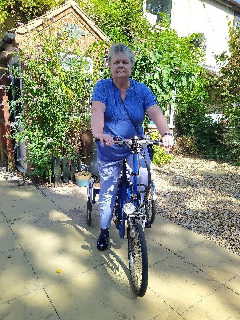 di blasi adult folding tricycle
