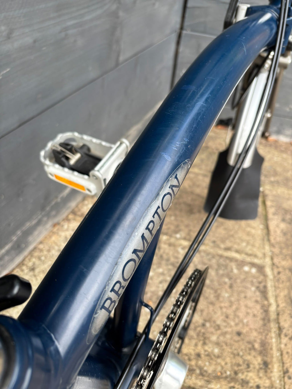 Brompton M3L-X Titanium C Line 3 speed Tempest Blue - Excellent Used Condition