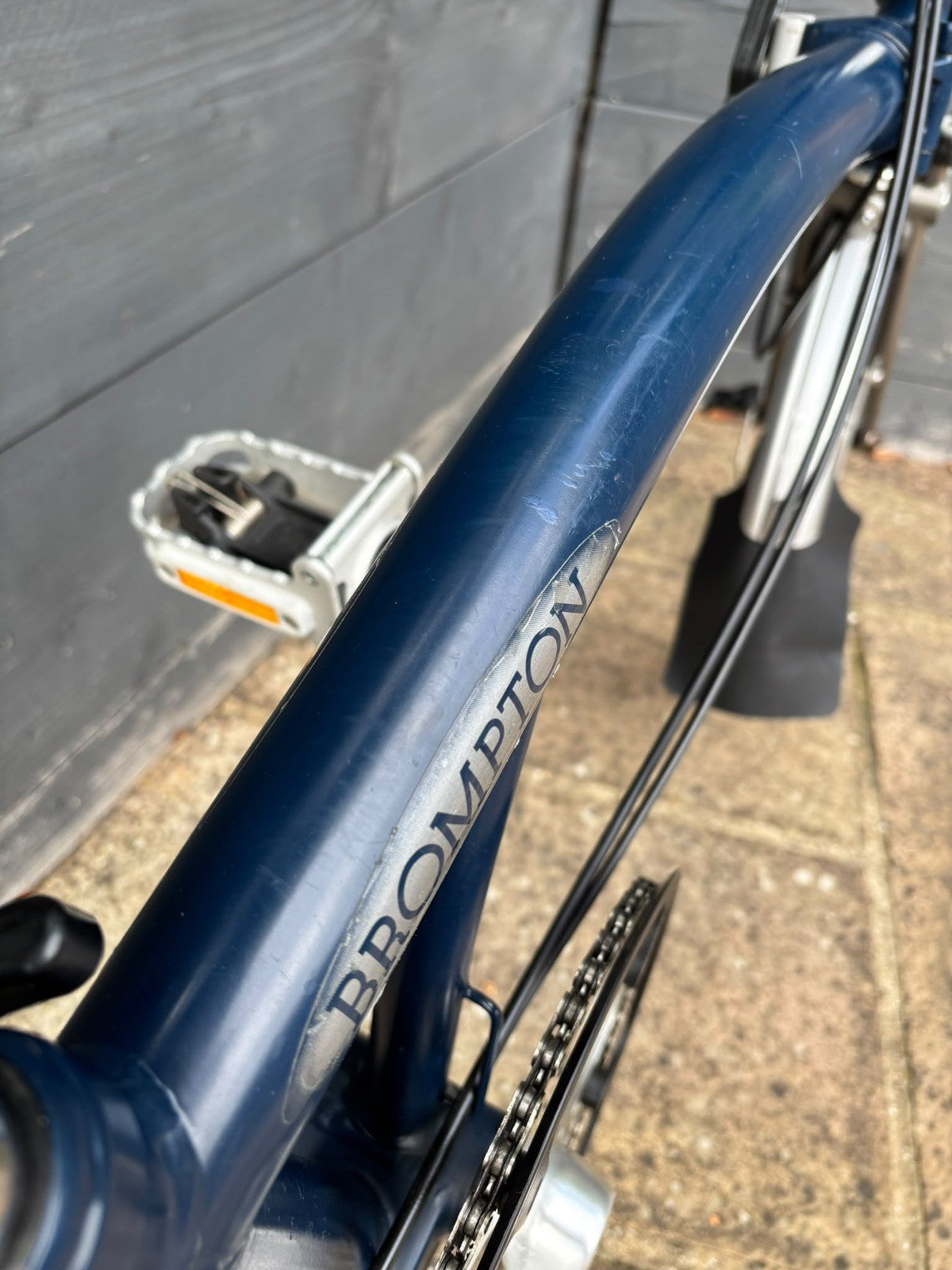 Brompton M3L-X Titanium C Line 3 speed Tempest Blue - Excellent Used Condition