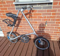 STRIDA Folding Bike - Silver - Good condition