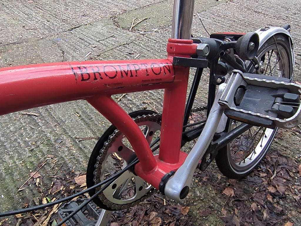 Brompton L5, 1997, Folding Bike, Excellent Condition, Red, Sturmey Archer