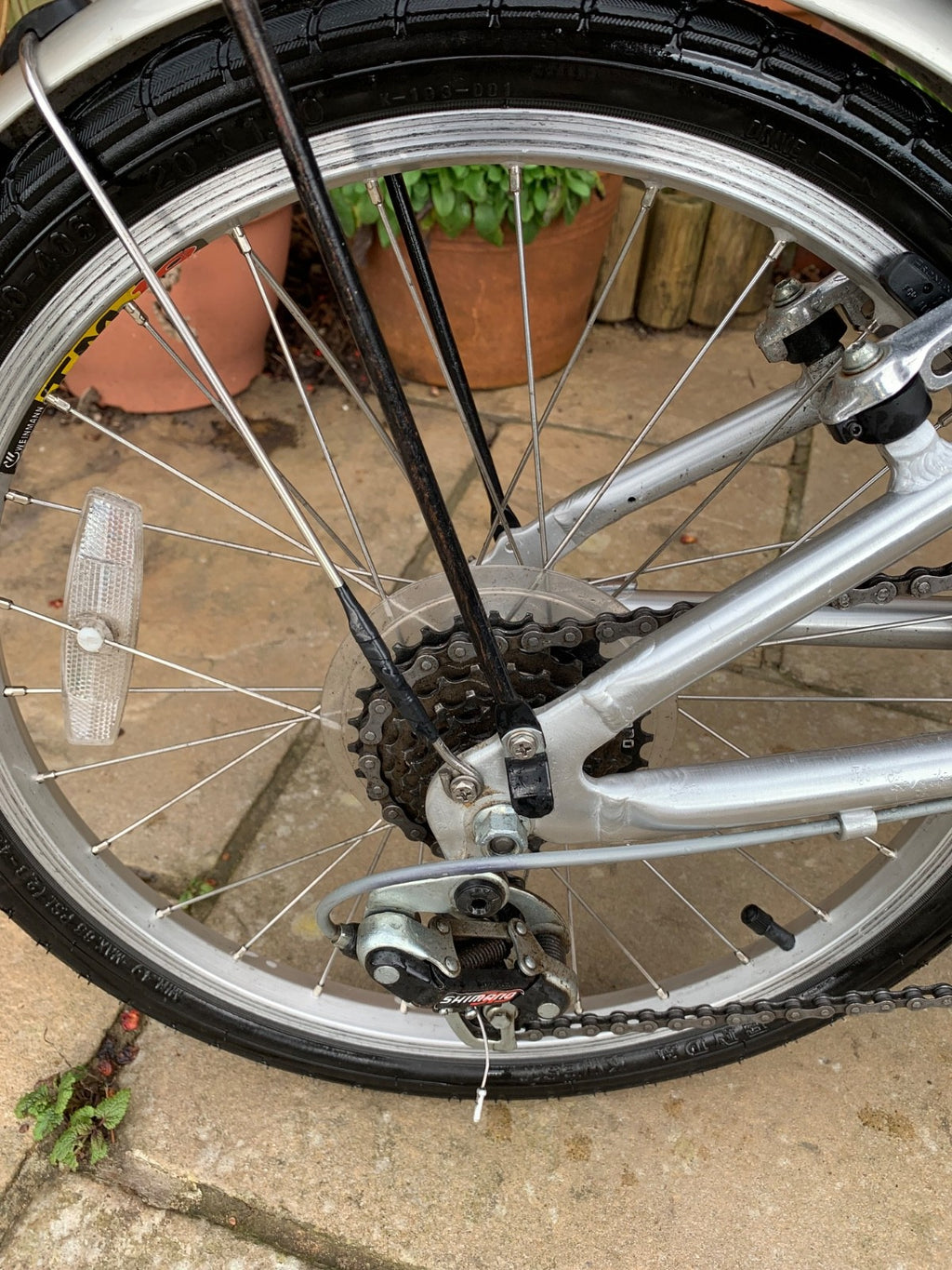Raleigh Boardwalk Folding Cycle, 16" wheels, Alloy frame, 6spd,Transit Bag, VGC