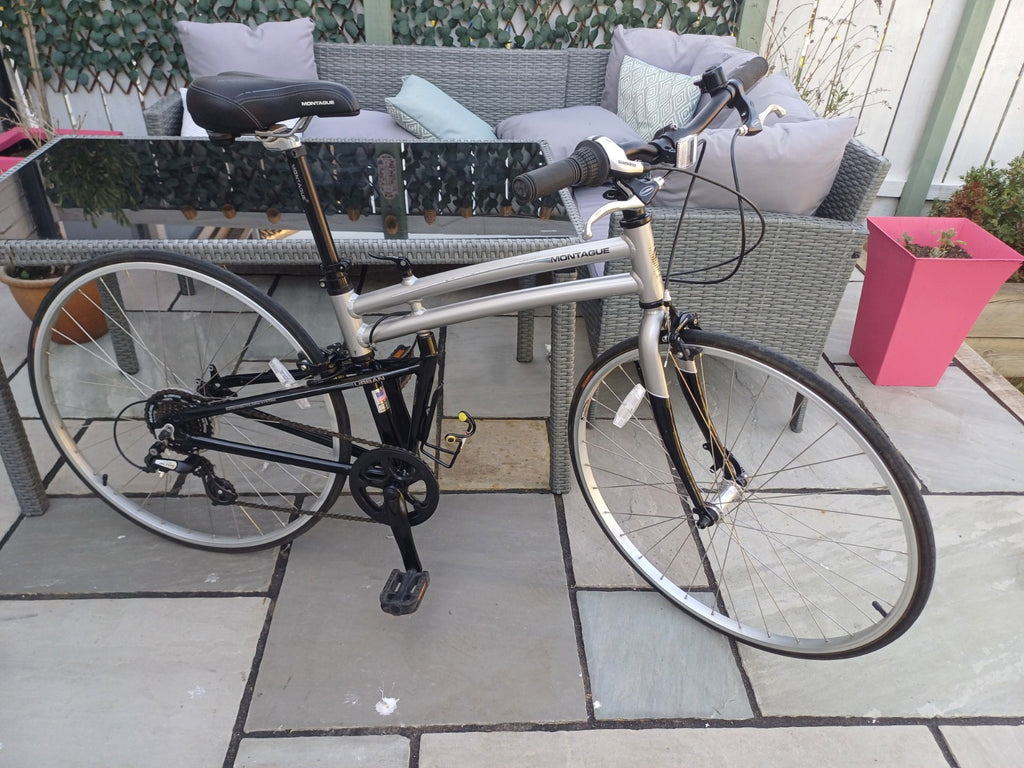 2x Montague Urban Folding Bikes, good Condition