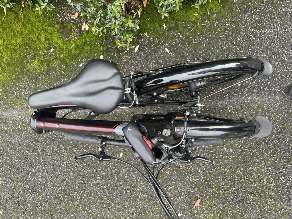 Tern Verge N8 Folding Bike 20” 8 Speed Matte Black Commuter 2019 Model