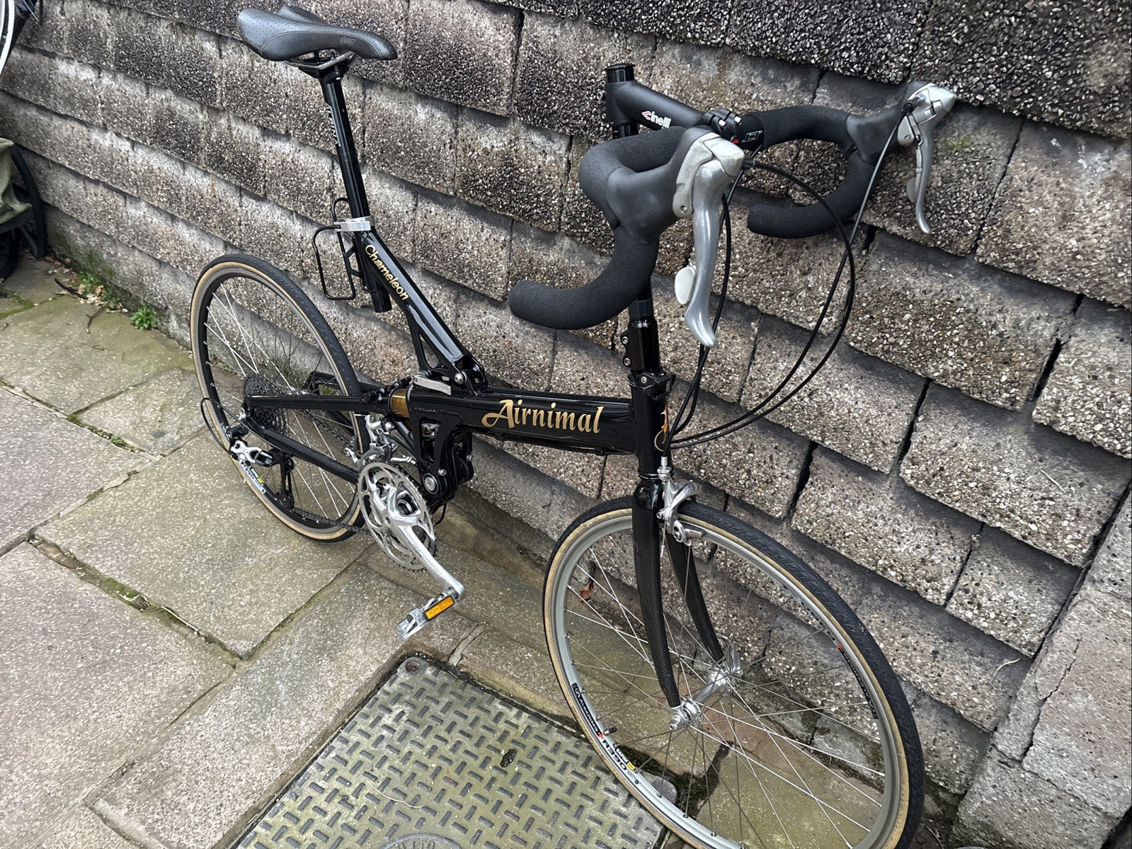 Airnimal Chameleon Handbuilt Folding Road Bike 27 Spd Ultegra Dura Ace 24” Wheel