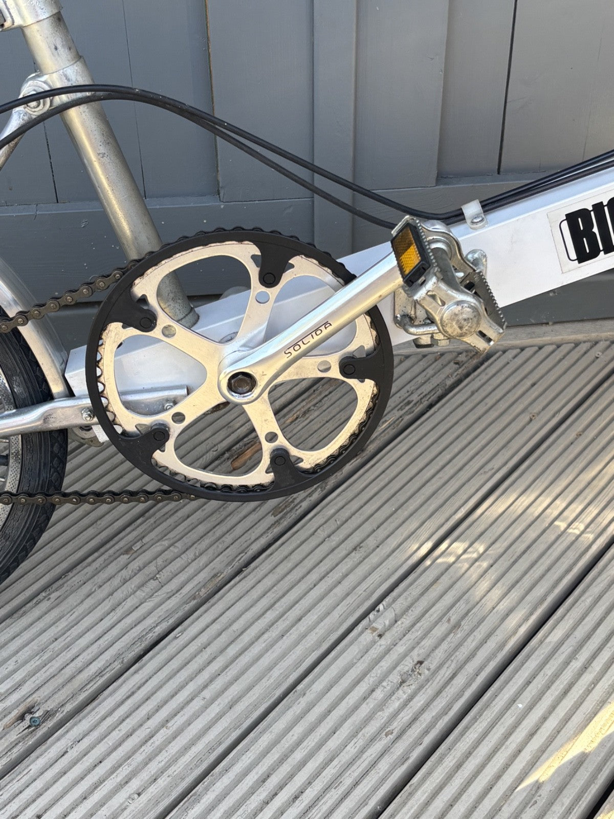 Vintage Bickerton Portable Folding Bicycle classic 1970s