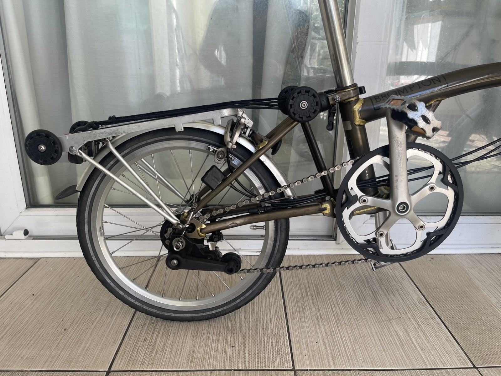 Brompton S6R Raw Lacquer Folding Bike SERVICED CONDITION ✅ FREE&FAST DELIVERY🚚