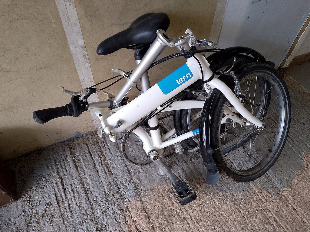 Tern folding 7 speed bicycle for adult used