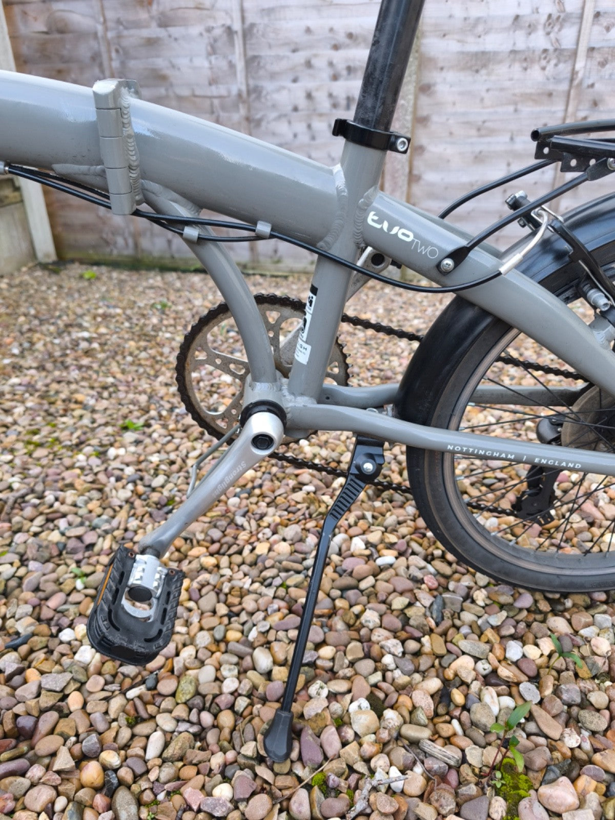 Raleigh Evo 2 Folding Bike - Grey - 7 Speed (Very Good Condition)