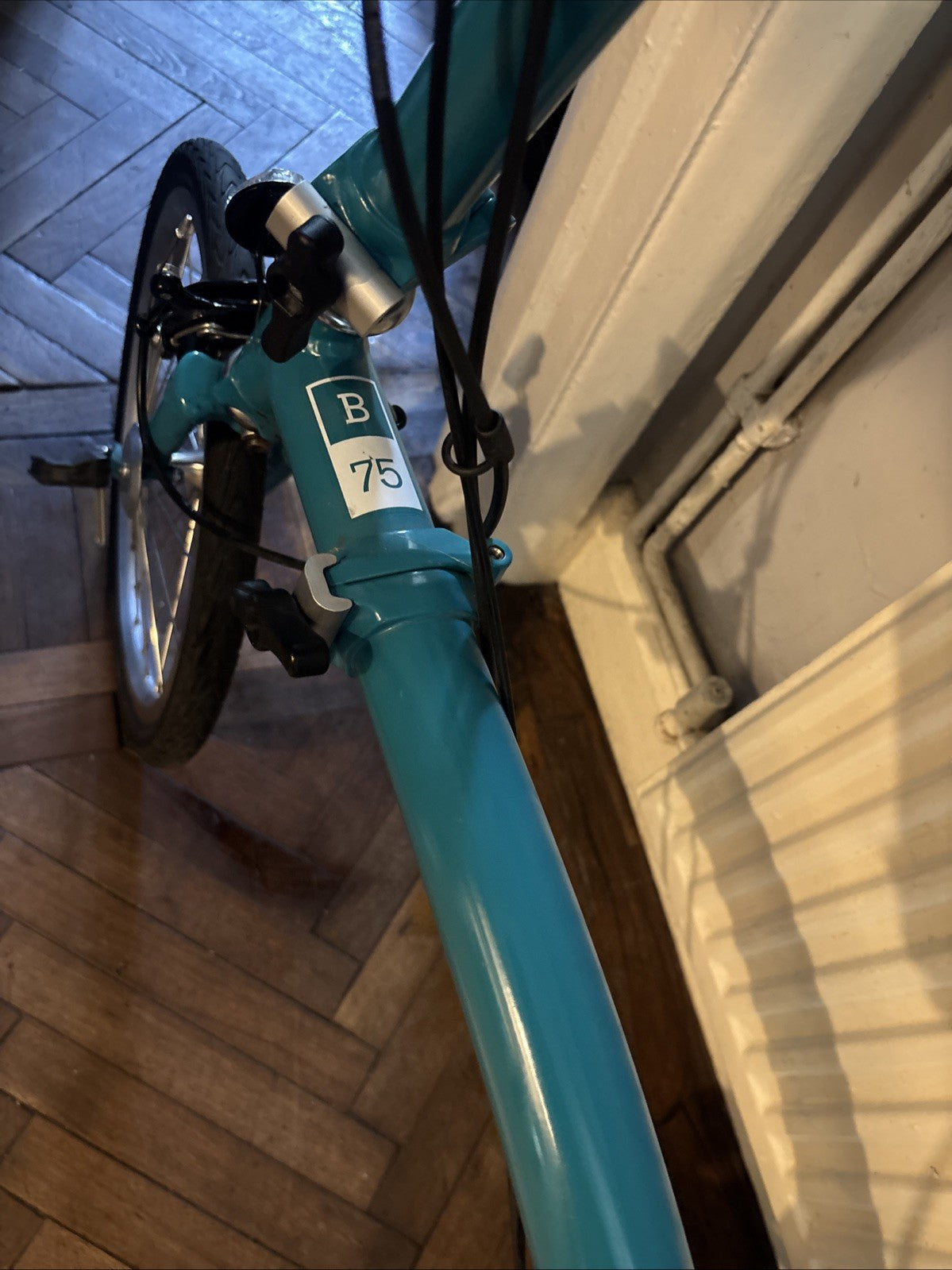 Brompton B75 16" Folding Bike - Blue - Discontinued - VGC - Classic Shape