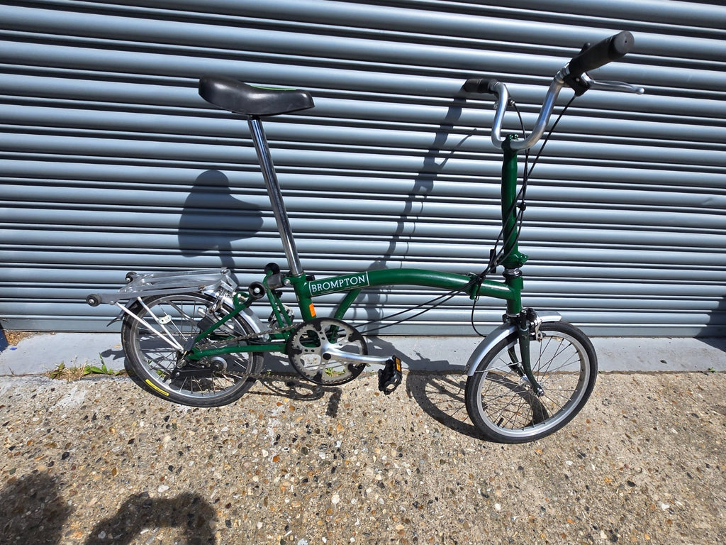 Brompton Folding Bike - 3 Speed + Rack, Ready to Ride