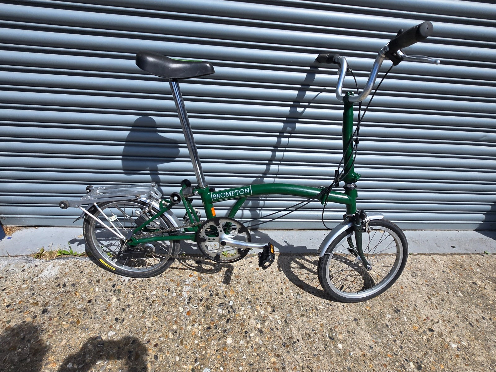Brompton Folding Bike - 3 Speed + Rack, Ready to Ride