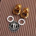 Brompton Ti Parts Workshop Titanium Crank Bolt Set Gold Bolt/ Gold Washer