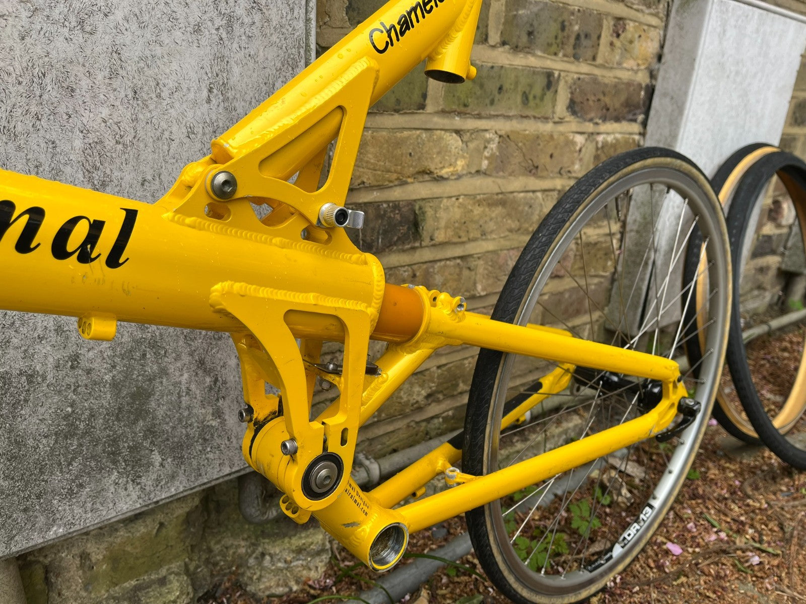 Airnimal Chameleon Yellow Mini-velo Folding Road Racing Bike 24 inch