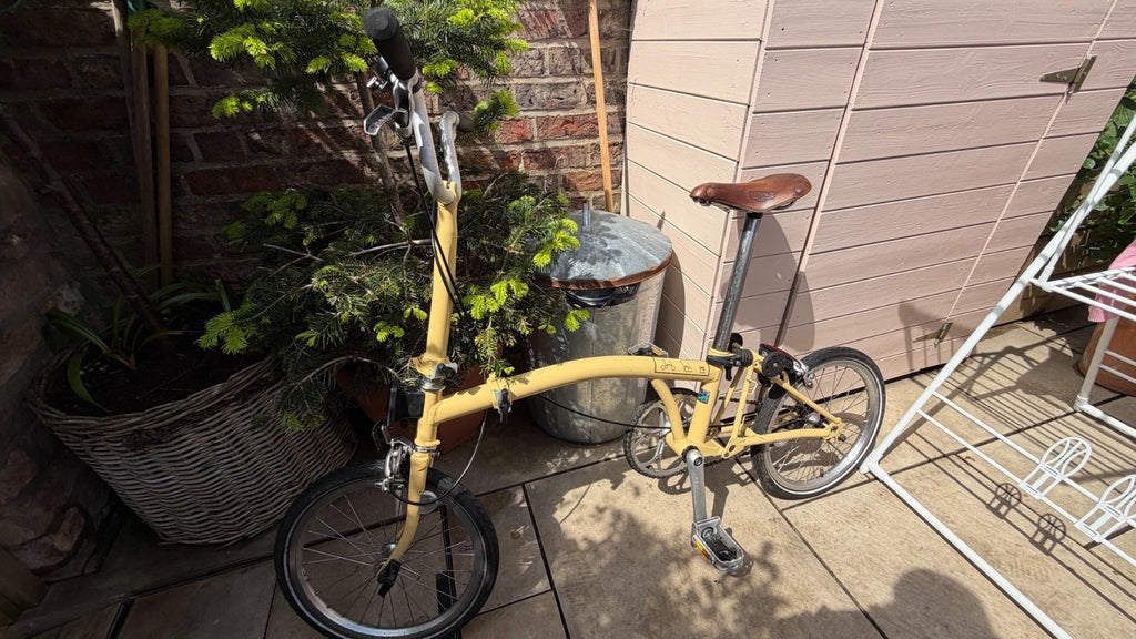 Brompton Single Speed folding bike owned from new