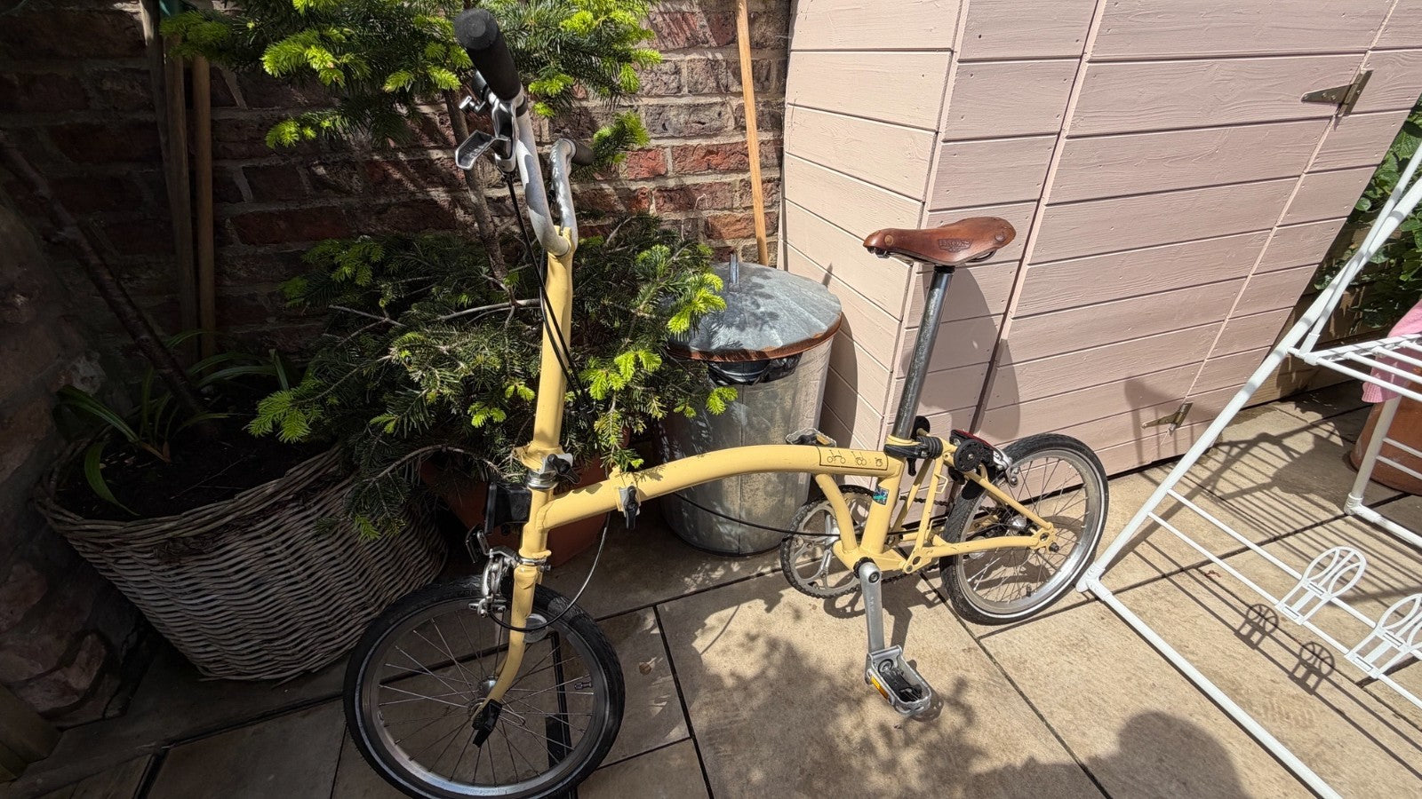 Brompton Single Speed folding bike owned from new