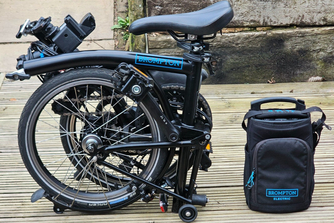 Brompton Electric C Line Folding Bike - 6 Speed - Barely Used