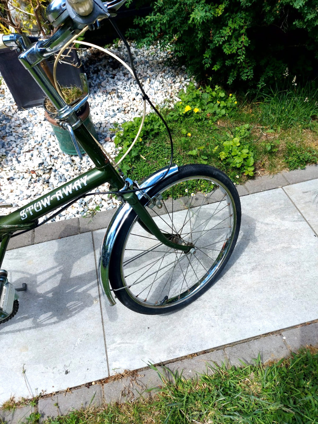 Vintage Raleigh Stowaway Folding Bike