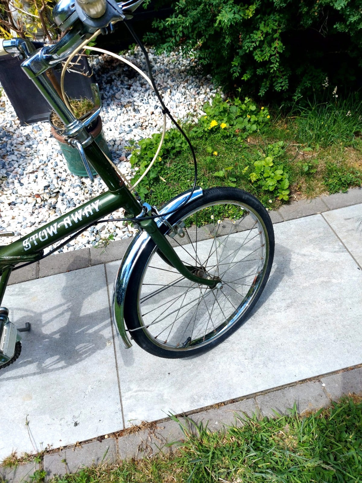 Vintage Raleigh Stowaway Folding Bike