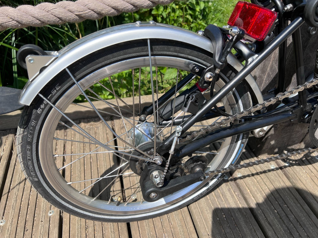 Brompton M3L 3-Speed Folding Bike - Matte Black - Great Condition