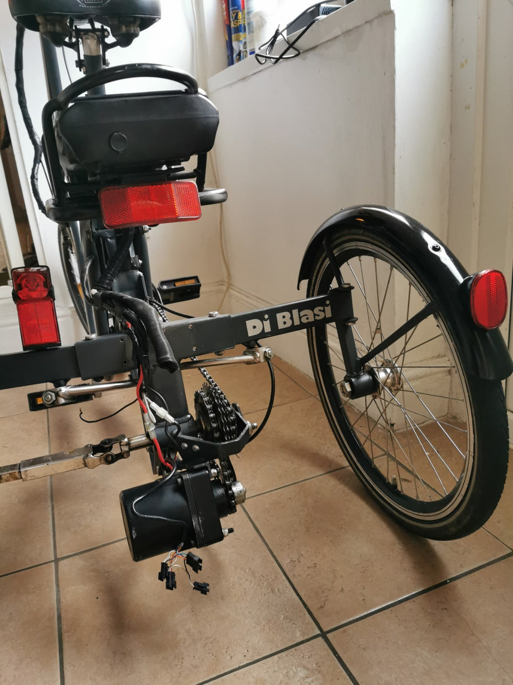Electric Tricycle Folding Electric Trike Di Blasi