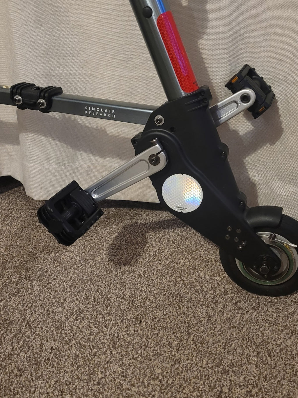 Genuine Sinclair Research A-Bike folding bike with original Bag & Paperwork
