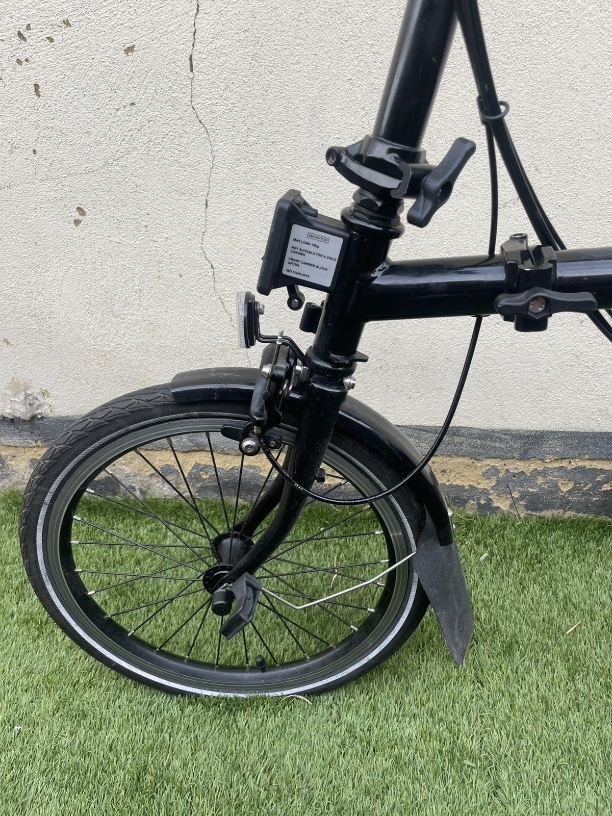 Brompton C Line M6L Black Edition Roller Rack 6‑Speed