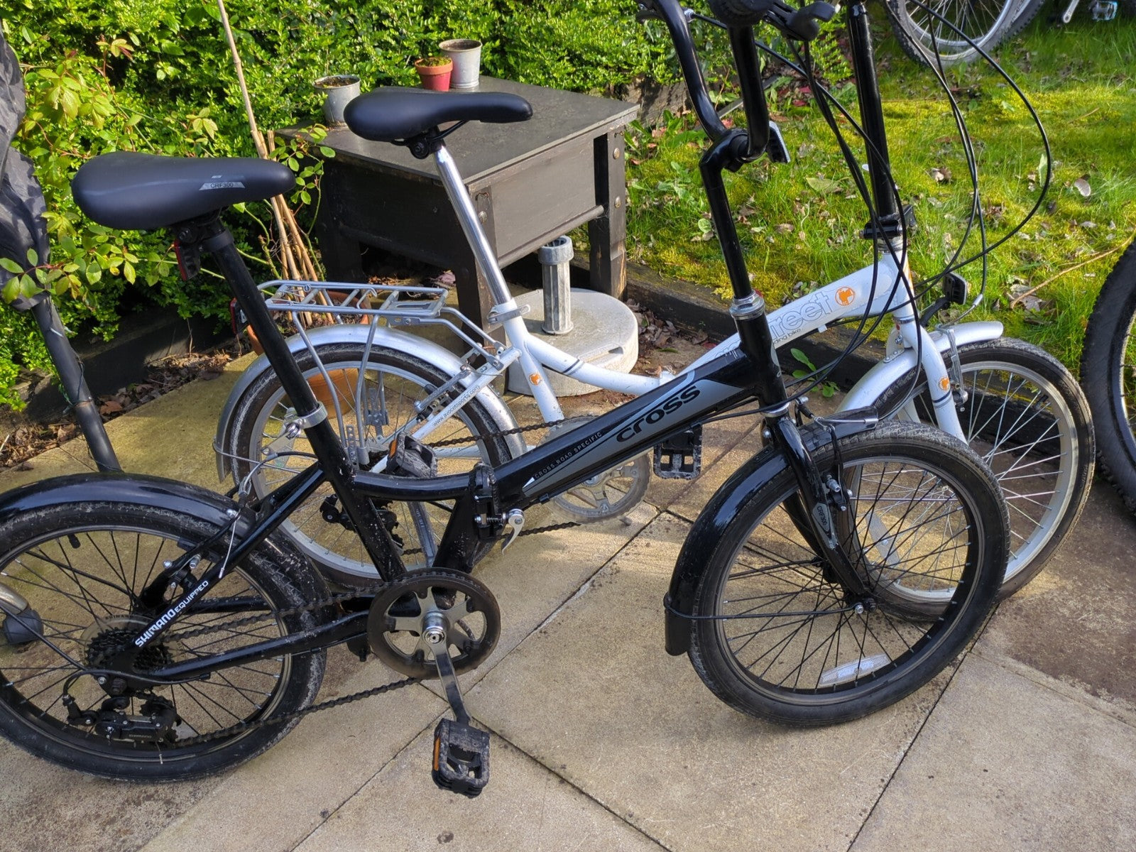 Pair Of Folding Bikes - Ready To Ride